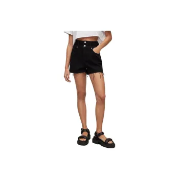 ALLSAINTS Denim Shorts Women's Washed Black