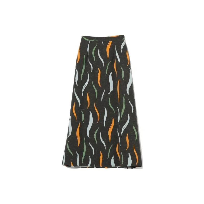 Beams By B MING Casual Long Skirt Women's Black-0