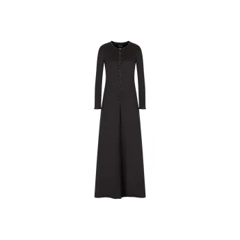 GIORGIO ARMANI Silk Jumpsuit With Embroidered Details