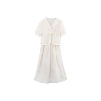 A Paradise For Awakening Skirt Set Women's Ecru