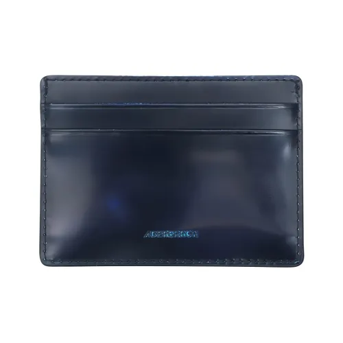ADER ERROR Cow Leather Card Holder Men's Black