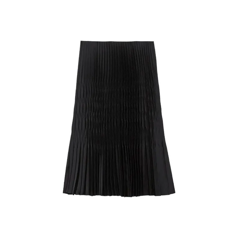 THEORY Casual Long Skirts Women's Black-0