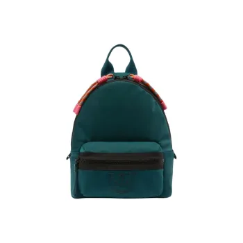 PINKO Love Birds Series Polyamide Backpack Women's Green