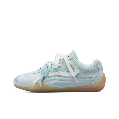 Cat&Sofa Low Top Casual Shoes Unisex Dove Blue