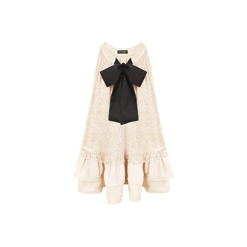 FLONAKED Sleeveless Dress Women's Champagne-0