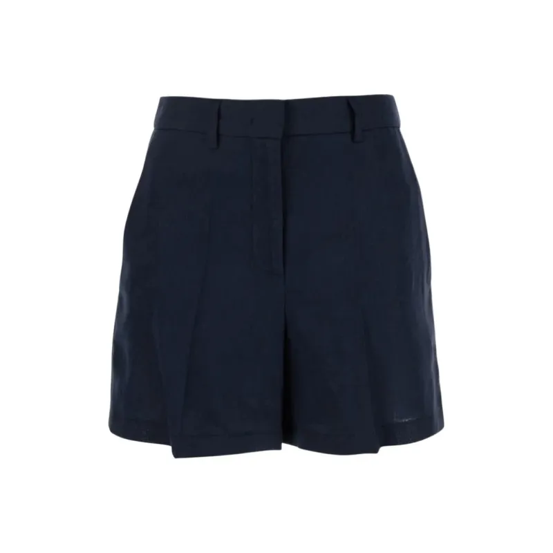 BE PLAIN Casual Shorts Women's Blue-0