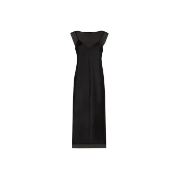 VINCE Layered effect Chiffon Dress
