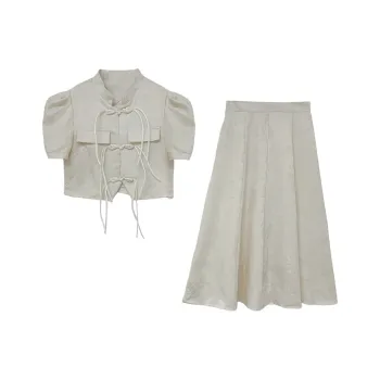Icicofficial Two Piece Skirt Sets Women's