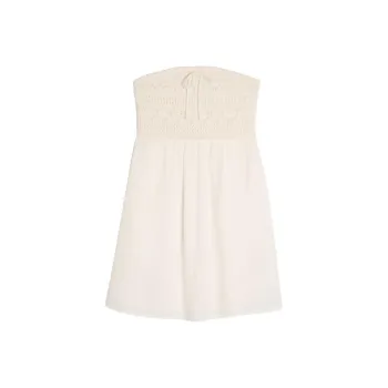 Hollister Sleeveless Dress Women's Cloud White