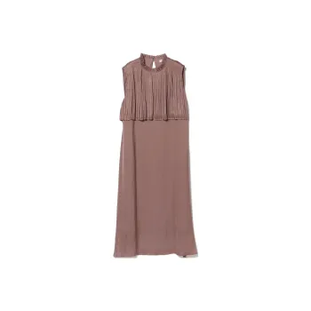 Beams Sleeveless Dress Women's Dusty Pink