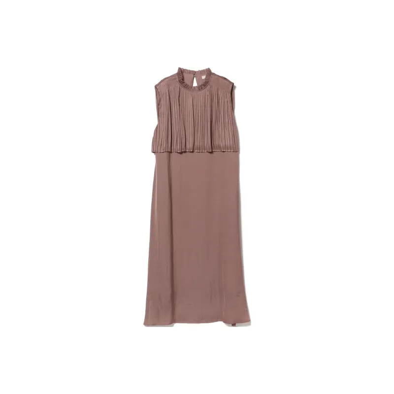 Beams Sleeveless Dress Women's Dusty Pink-0