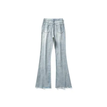 YINLEI Jeans Women's Light Blue