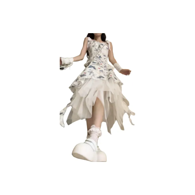 Mu Xiao Xin Slip Dresses Women's-0