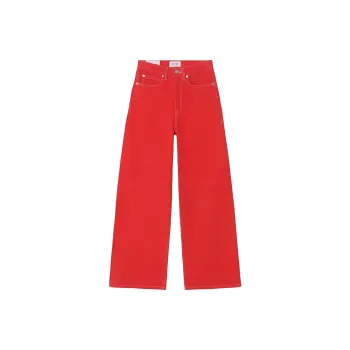 FRAME SS24 Jeans Women's Goji Berry Color