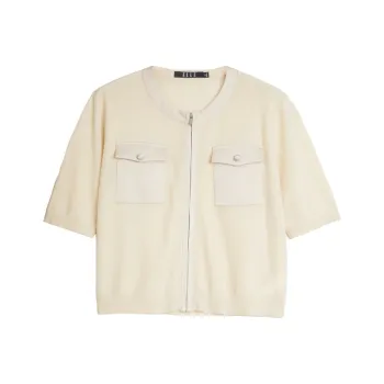 ELLE Knitwear Women's Khaki