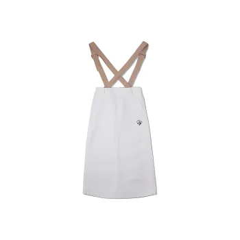 Converse BIB Casual Long Skirts Women's White