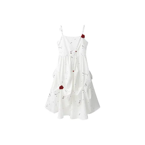 Incolore Slip Dresses Women's White