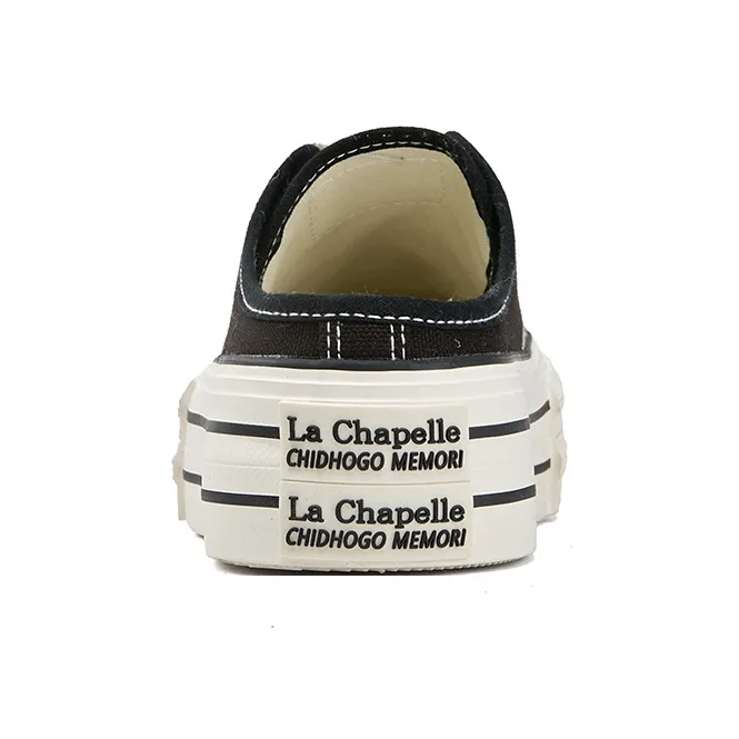 La Chapelle Closed Toe Slippers Women's Black-4