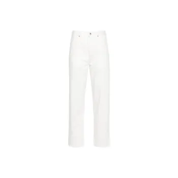 JIL SANDER Mid Waisted Cropped Jeans