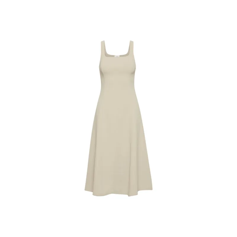 ARITZIA Wilfred Tartelette Dress Slip Dresses Women's Humus Beige/Compost Beige Yellow-0