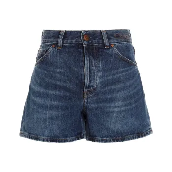 Chloé High Waist Denim Shorts