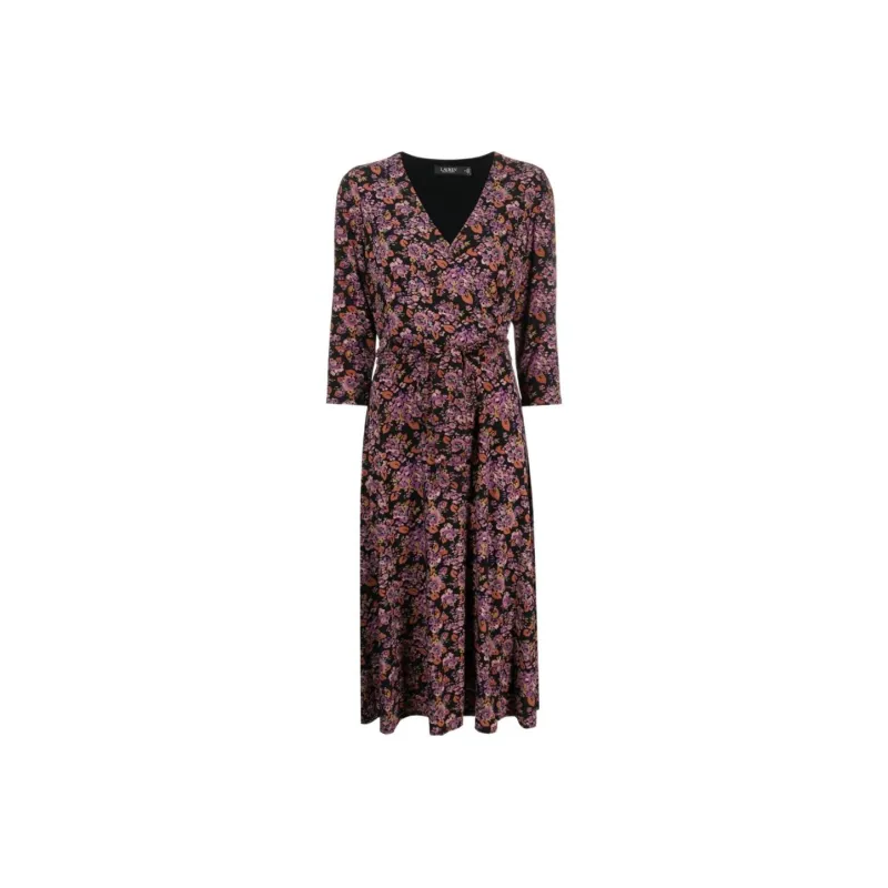 Polo Ralph Lauren Long-Sleeved Dresses Women's Pink-0