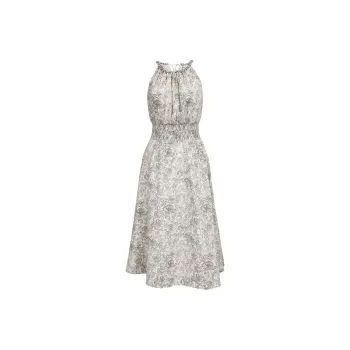 ONLY Sleeveless Dress Women's Luce Print Black