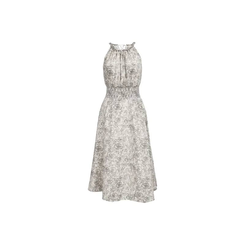 ONLY Sleeveless Dress Women's Luce Print Black-0