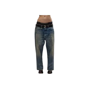 R13 X BF FW24 Jeans Women's Butter Indigo