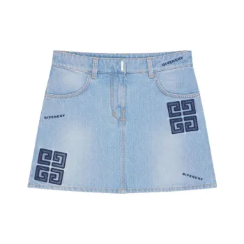 GIVENCHY SS23 Casual Short Skirts Women's Blue