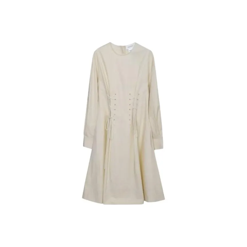 MaxMara Long Sleeved Dress Women's Light Umber-0