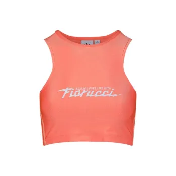 Adidas Sleeveless Sports Shirts Women's Orange
