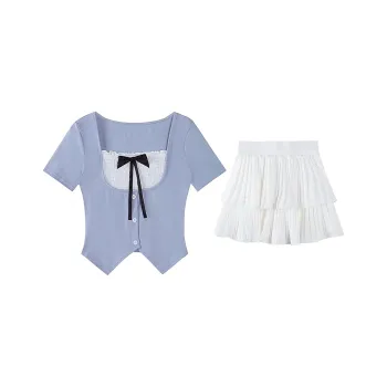 JOSR Two Piece Skirt Sets Women's