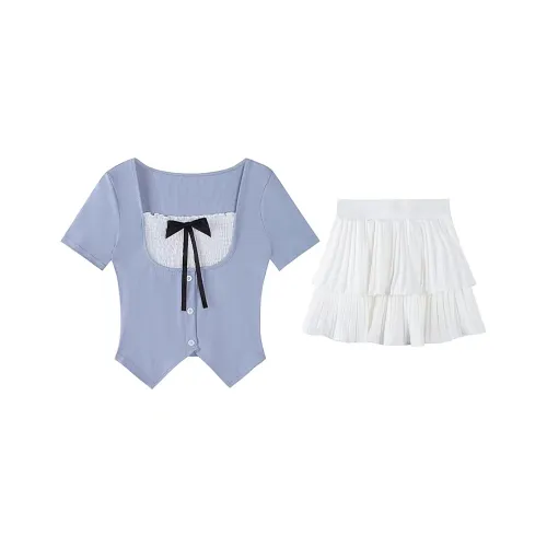 JOSR Two Piece Skirt Sets Women's