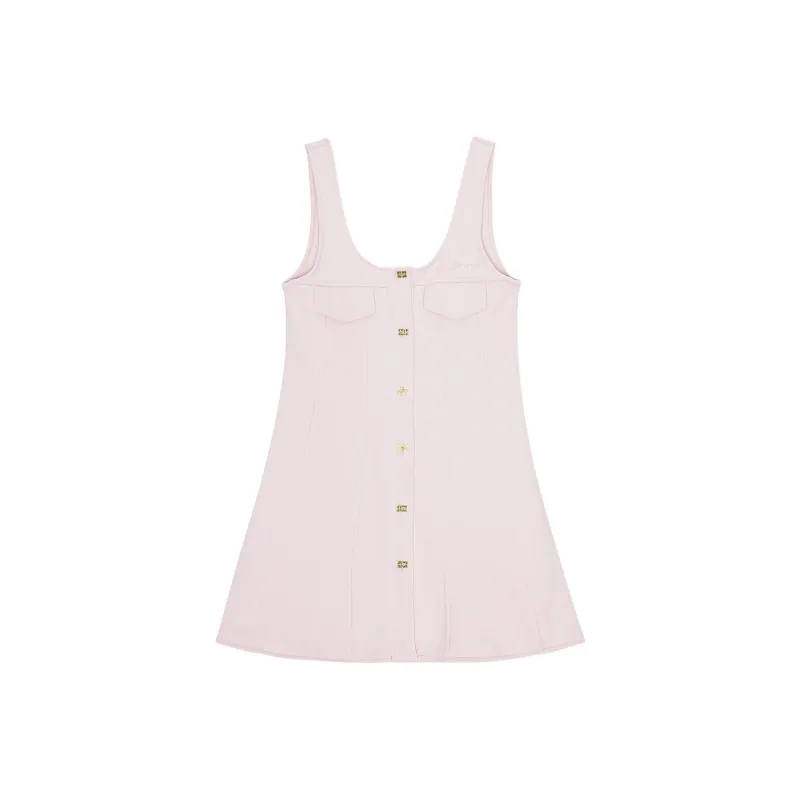 GANNI Sleeveless Mini Dress-0