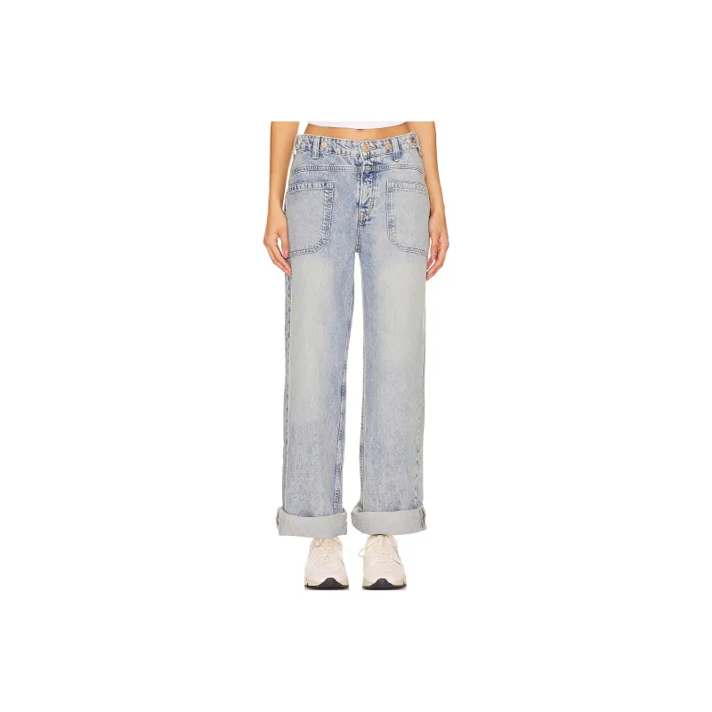 FREE PEOPLE Jeans Women's Blue-0