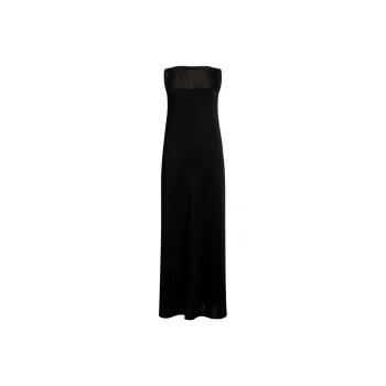 KHAITE SS25 Ruslan Dress Sleeveless Dress Women's Black