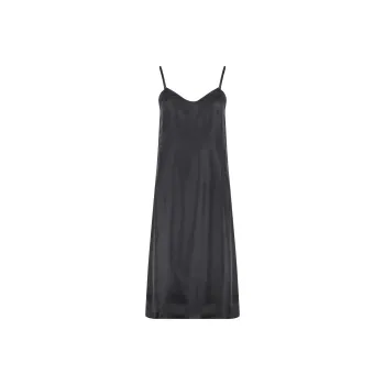 PRADA Logo Detailed Sleeveless Midi Dress