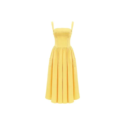 HOUSE OF CB Vivien Slip Dress Women's Apricot/Apricot