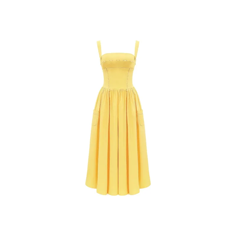 HOUSE OF CB Vivien Slip Dress Women's Apricot/Apricot-0
