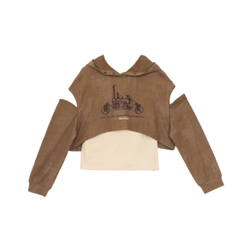 IT'REAL SS25 Casual Suit Women's Coffee