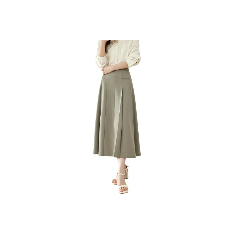 VIMLY Casual Long Skirts Women's-3