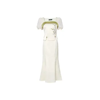 Duffy Fashion Skirt Set Women's Apricot