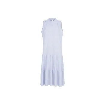 Three Quarters Sleeveless Dress Women's Purple
