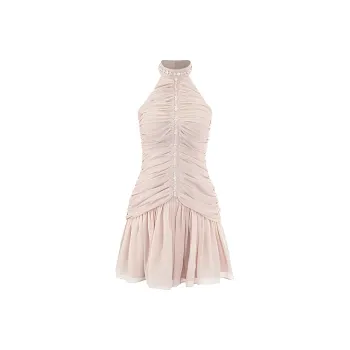 SECFLY OFFICIAL Sleeveless Dress Women's Khaki