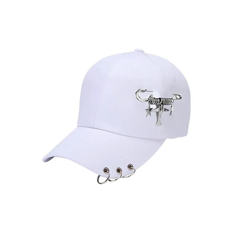 JKEM Cotton Polyester Blend Baseball Caps Unisex-10