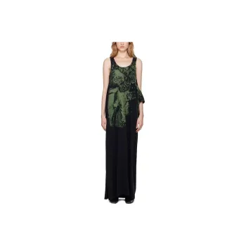 MM6 Maison Margiela Asymmetric Maxi Dress