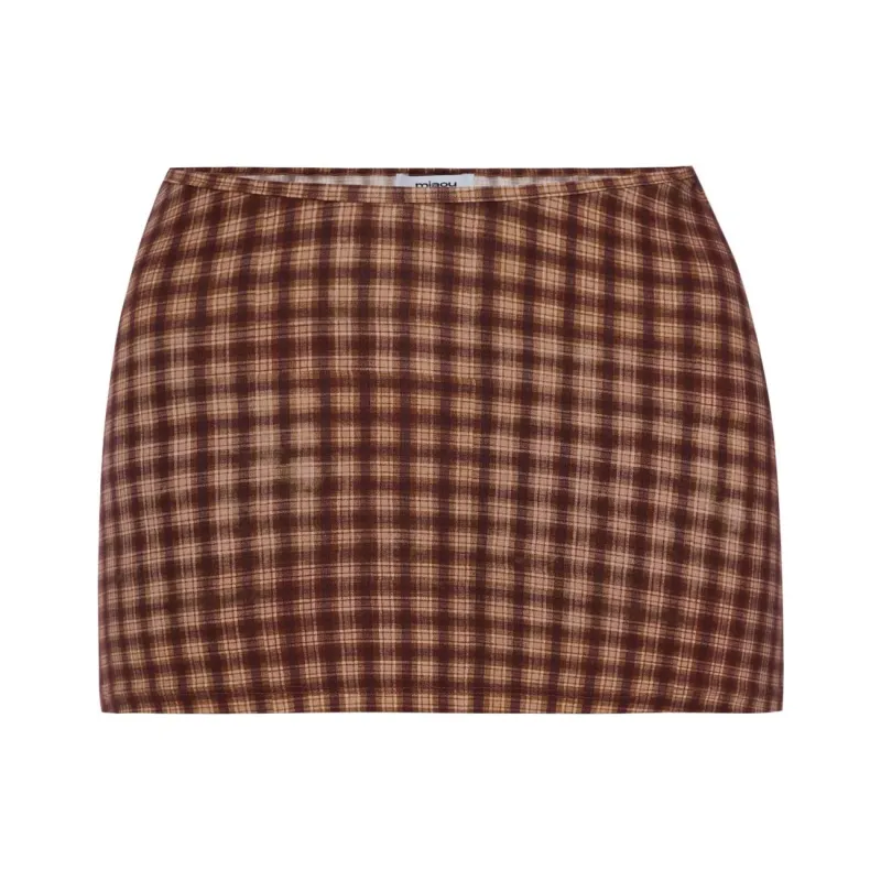 Miaou ELEKTRA SKIRT Casual Short Skirts Women's Brown-0