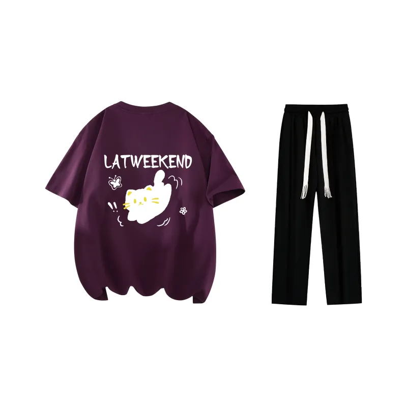 LA'T.WEEKEND Casual Sportswear Unisex-22