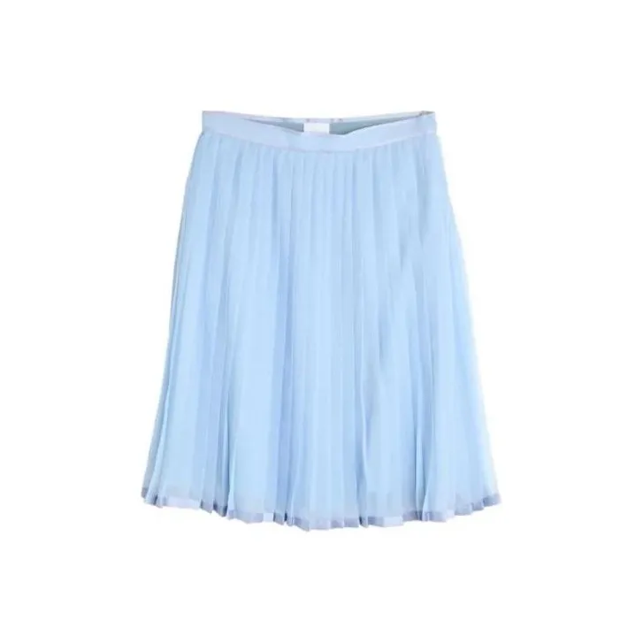 Burberry Casual Long Skirts Women's Blue-0